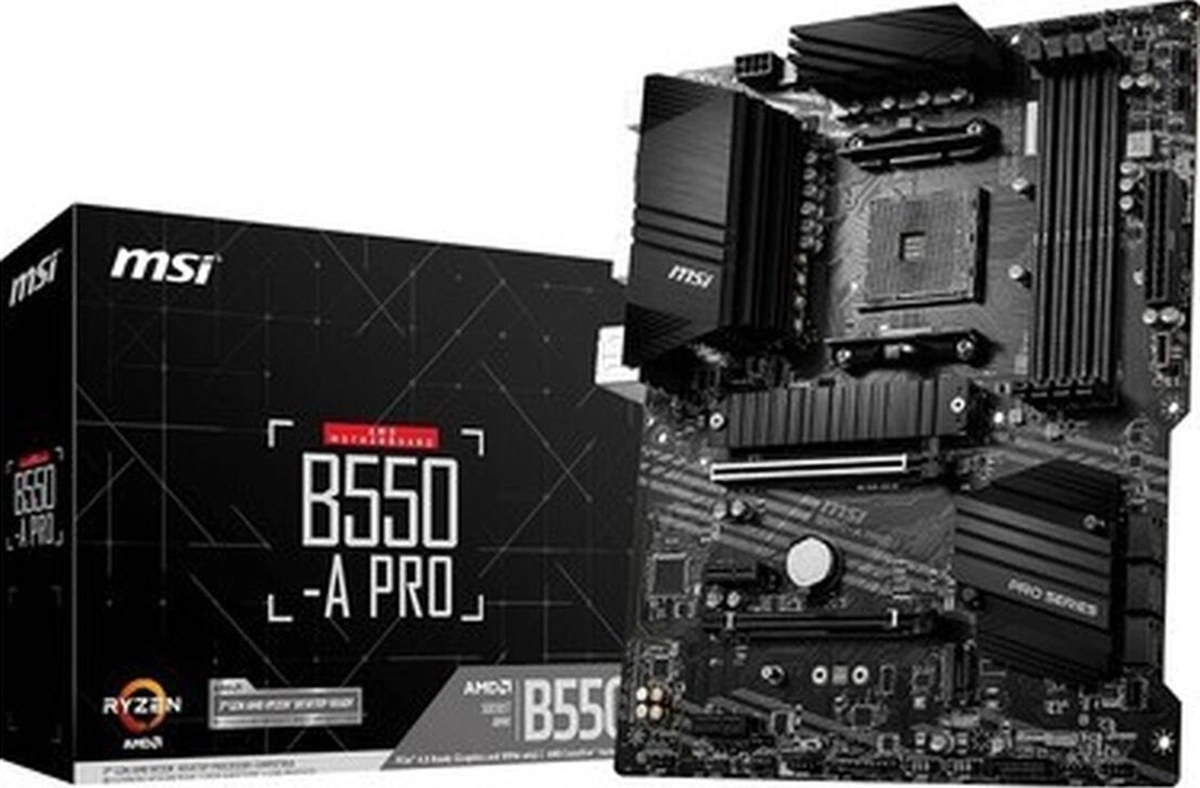 B550-a Pro Am4 Ddr4 Bellek 4400 Oc Hdmı Dp M.2 Usb3.2 Atx Anakart-92811