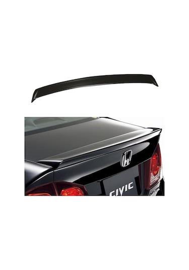 Honda Civic Fd6 Bagaj Üstü Spoiler Piano Black 2006-2011
