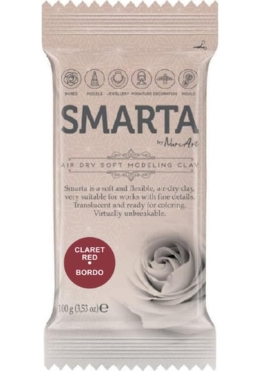 Smarta Modelleme Hamuru 100 Gr. Bordo