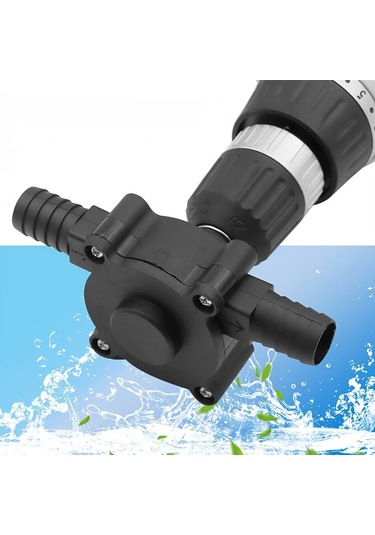 Chuangyinshop Portable Hand Drill Water Pump Centrifugal Suction Attachment For Garden Aquarium Water Transfer