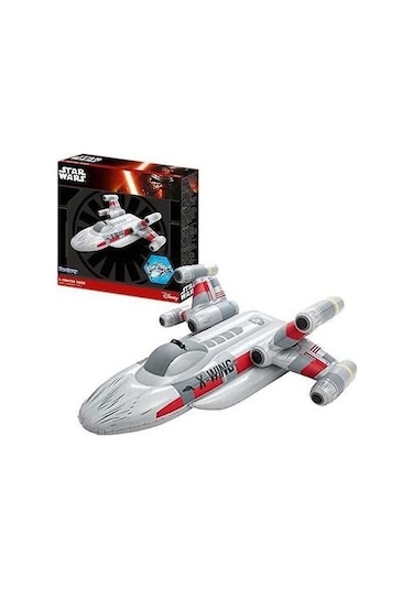 Pompa Seçenekli-bestway 91206, Lisanslı Star Wars Uzay Gemisi Bot Beyaz