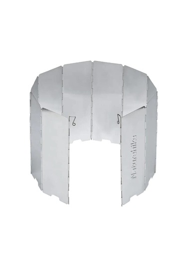 Naturehike Katlanır Rüzgar Kesici Aparat 10 Parça Mz Gümüş