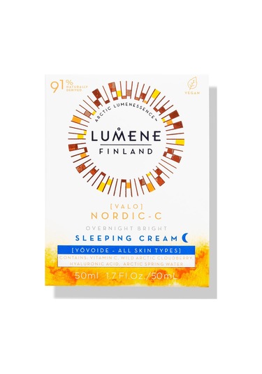 Lumene Overnight Bright Sleeping Aydınlatıcı & Leke Karşıtı Bakım Kremi 50 ML