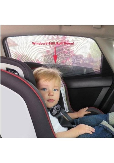 Araç Yan Cam Güneşlik Araç Perdesi Oto Yan Cam Güneşlik 2Li Paket