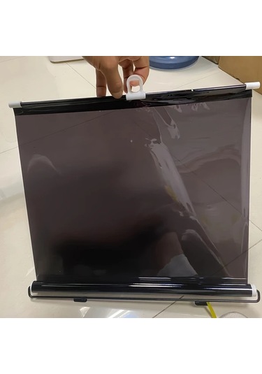 Xuweiwei Transparent 16 54x51 18inch Yaz Otomobil Rüzgarlık Güneşliği Gerilebilir Güneş Koruma Isı Yalıtım Perdesi