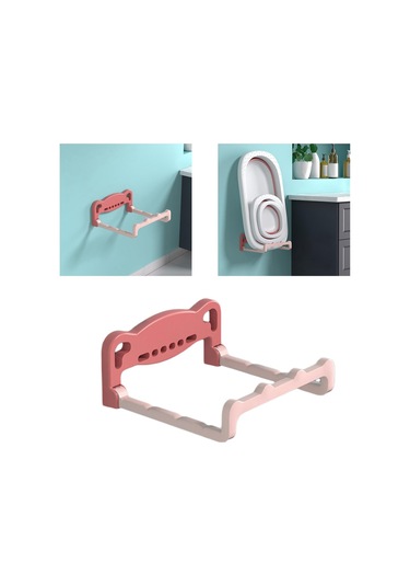 Suntek Lavabo Raf Punch Lavabo Banyo Duş Pembe Için