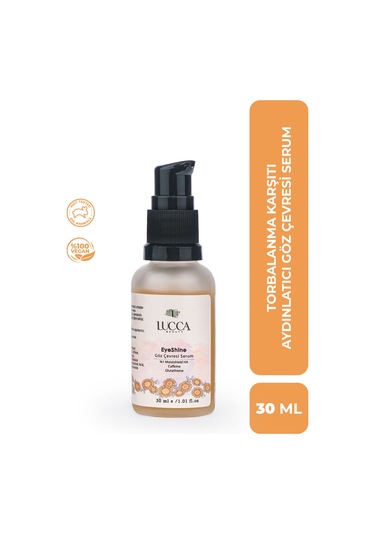 Lucca Beauty Eyeshine Torbalanma Karşıtı Göz Çevresi Serumu 30 ML