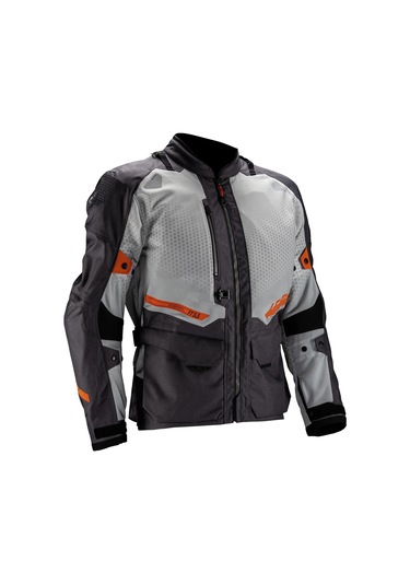 Leatt Adv Flow-tour 5.5 Gri Motosiklet Montu