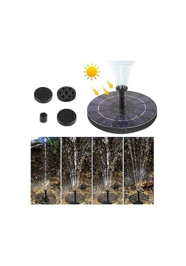 Pazly Güneş Enerjili Yüzen Kuş Banyosu Ve Bahçe Çeşmesi - 25.6cm Yükseklik