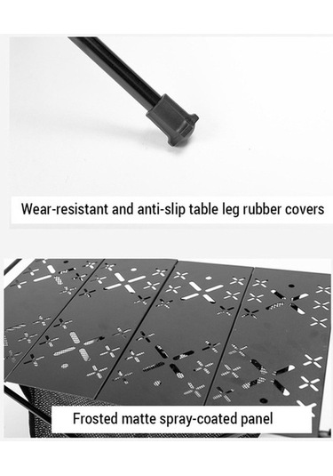 Bloomnest Çok Dayanıklı Renkli Masa Katlanır Kamp İçin Hava Hafif Çok Alüminyum Açık Za Çok Renkli Çok Renkli