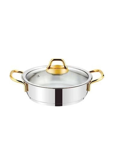 Evimsaray Asude 6 Parça Omlet Set Gold