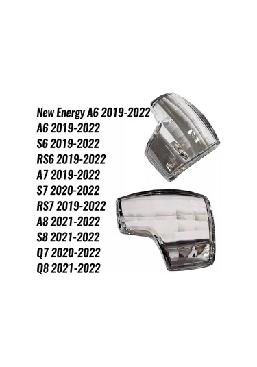 Autogp Audi A7 C8 Kristal Vites Topuzu Seti 2018+ Renkli