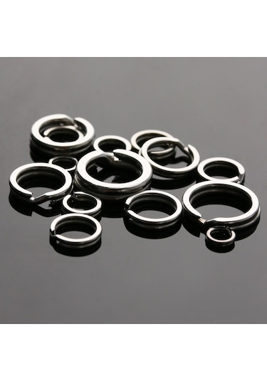 MSO Olta Balıkçılık Paslanmaz Çelik Ultra Güçlü Split Ring