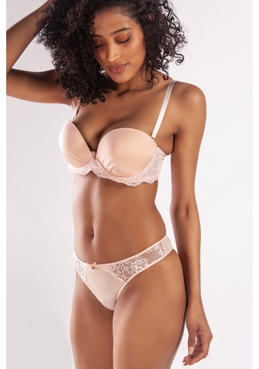 Golshan Gracia Foam Cup Push Up Bra,pudra Renk Konforlu Ve Şık Sütyen Çok renkli