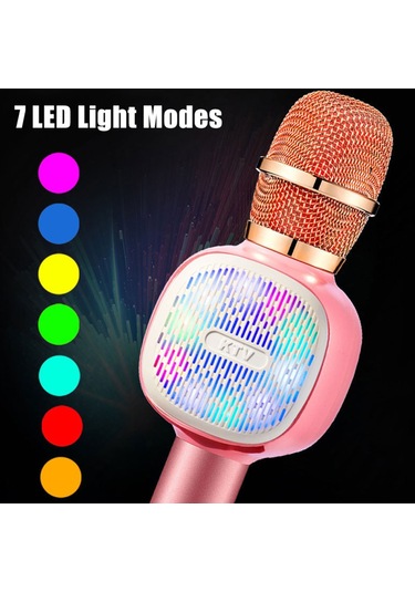 Reedark Çocuklar İçin Kablosuz Mikrofon Bluetooth Bağlantısı Renkli Işık Efektleri Gerçek Zamanlı Kulak İzleme Çıkarılabilir Lityum Pil İle Mavi Reedark Çocuklar İçin Kablosuz Mikrofon Bluetooth Bağlantısı Renkli Işık Efektleri Gerçek Zamanlı Kulak İzleme Çıkarılabilir Lityum Pil İle Mavi