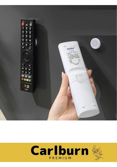 Özel Üretim Sağlam Dayanıklı Güçlü Yapışkan Mıknatıslı Çok Amaçlı Kumanda Telefon Tutucu 2 Adet