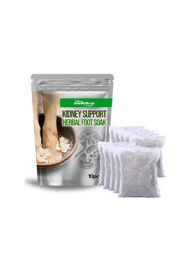 Qingmipy Doğal Bitkisel Ayak Banyosu Poşeti - Kan Dolaşımını Artırır, Uyku Kalitesini İyileştirir 10 Adet