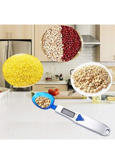 Moveevo Dijital Mutfak Kaşık Terazi, 500g/0.1g Hassasiyetli, 3 Çıkarılabilir Kadeh, Lcd Ekranlı, Katı-sıvı Ağırlık Ölçer, Abs Malzeme, G/öz/ct Birimleri Diğer