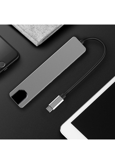 8 Port Bir Arada Multifunction Adaptör Dönüştürücü Çok İşlevli