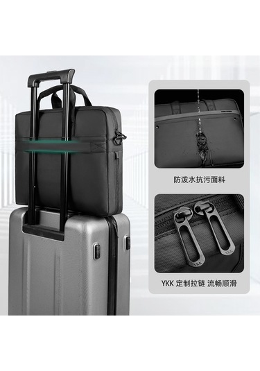 Xianwen Mark Ryden Mr8001d 15.6" Suya Dayanıklı Laptop Çantası Siyah