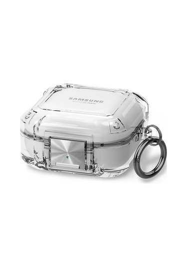 Microsonic Samsung Galaxy Uyumlu Buds Fe Kılıf Safety Lock Protection Şeffaf