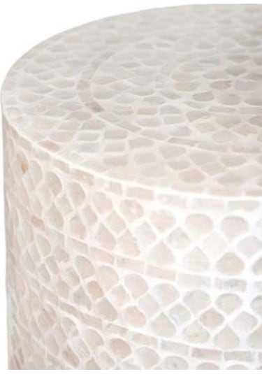 The Mia Sedef Tabure & Yan Sehpa 35x45 Cm Tlc0009