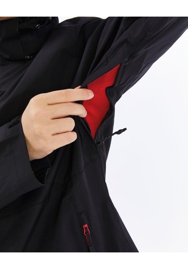 Mapamyumco Windbreaker Kadın Ceket-siyah Siyah