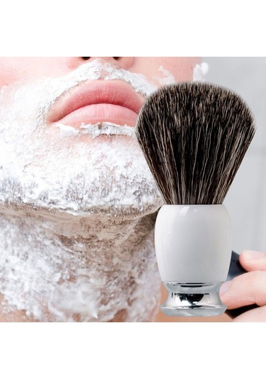 Suntek Tıraş Fırçası Kuaför Yüz Temizleme Tımar Yumuşak