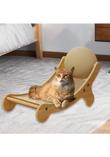 Homyl Pet Kediler Scratcher Kedi Tırmalama Topu Oyuncak Taşlama