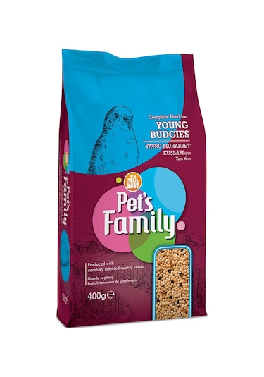 Pets Famıly Yavru Muhabbet Yemi 400g