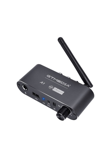 Teltree Gtmedıa A1 Bluetooth 5.2 Ses Dönüştürücü: Kablosuz Alıcı, Eq Ayarlamalı, Usb Disk Destekli, Ir Kumanda İle Kolay Kullanım