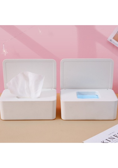 Kosona Pp Materyal Kapaklı Depolama Kutusu - Ev Kullanıma Büyük Kapasiteli, Toz Ve Nem Koruyucu, 18.5x12.2x7cm Siyah-alt Beyaz-kapak Siyah