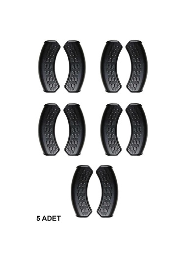 Nishev Yanmaz Yapışmaz Silikon Tencere Tutacağı Silikon Kulp Tutacak - 5 Adet Çift