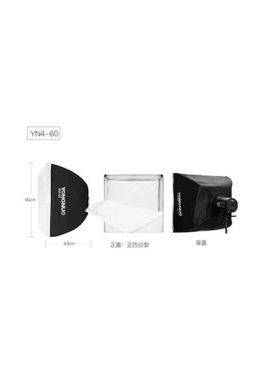 Yongnuo YN4-60 60 x 60 CM Bowens Mount Softbox