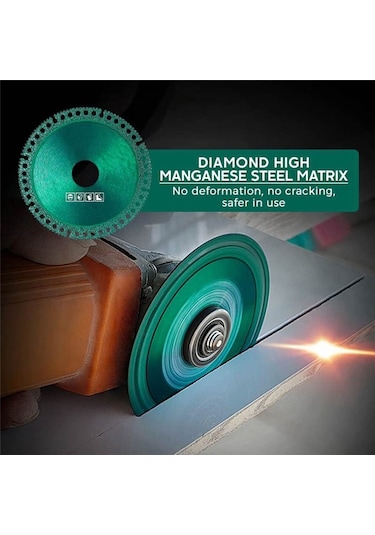 Kompozit Çok Fonksiyonlu Kesme Testere Bıçağı, 4 İnç Çap 3pcs