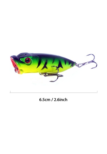 Springsun "gerçekçi 3d Gözlü 6 Kancalı Sert Yem Balık Avı Oltası - Tuzlu Ve Tatlı Su İçin"