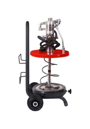 Ckm A262 Havalı Gres Pompa Teneke Tipi Taşıma Arabalı 16 KG