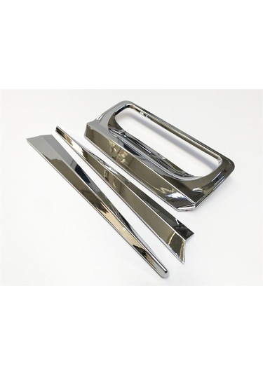 Ford Ranger 2015 Sonrası Arka Bagaj Açma Nikelaj 3 Parça Hd81