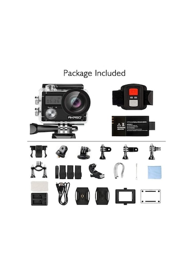 Akaso Brave 4 20 MP 170° 4K Wifi Aksiyon Kamerası