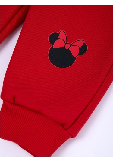 Minnie Mouse Minnie Lisanslı Bebek Polar Takım 18378 Füme