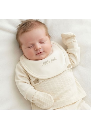 Tonton Baby 5 Parça Zıbın Seti 507 Krem