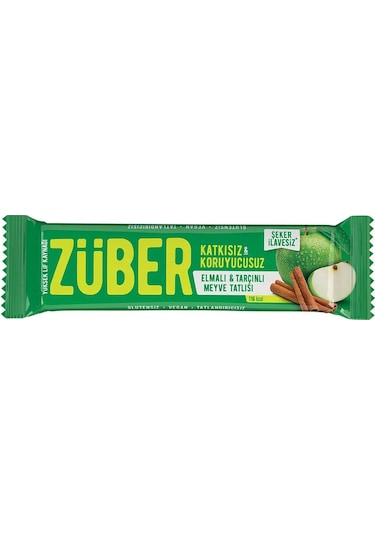Züber Elmalı & Tarçınlı Glutensiz Meyveli Bar 12 x 40 G