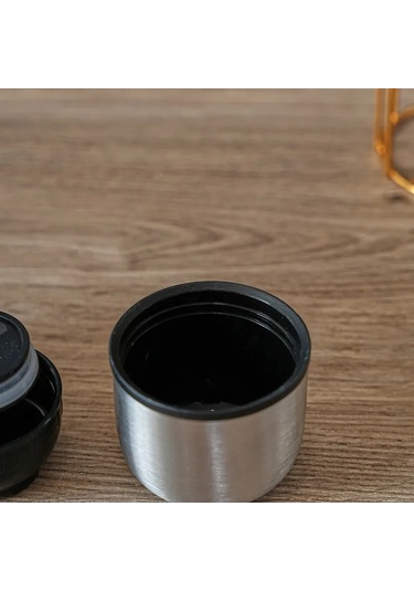 Lixiaqu01 1 Adet750 Ml Paslanmaz Çelik 304 Vakum Şişeler Sıcak Gümüş