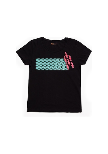 Biggdesign Ana Tanrıça Siyah Kadın T-Shirt
