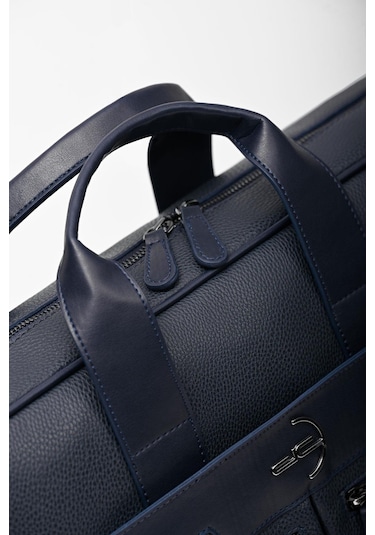 Erkek Basic Evrak Çantası Floater Desenli Lacivert 116021 Lacivert