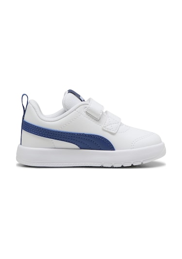 Puma Courtflex V3 V Inf 310252-08 Ortopedik Bebek Çocuk Spor Ayakkabı Mavi