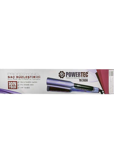 Powertec TR-2830 Seramik Iontech Saç Düzleştirici