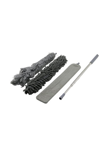 3pcs Püskül- Makarna- Düz Toz Alma Set Esnek Başlı-43cm Uzayan S