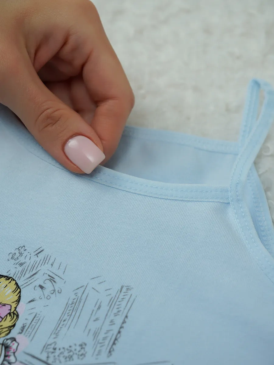 Donella Çocuk İç Çamaşırı Tank Top Seti 91354243 Beyaz