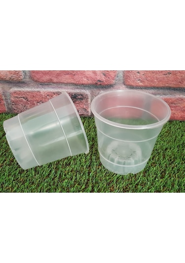 Orkide Saksısı 10 Adet 0,7Lt Orkide Üretim Saksısı Tabaksız Saksı